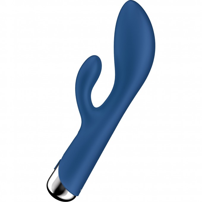 Вибратор-кролик с ротацией SATISFYER SPINNING RABBIT 1 синий 4048734